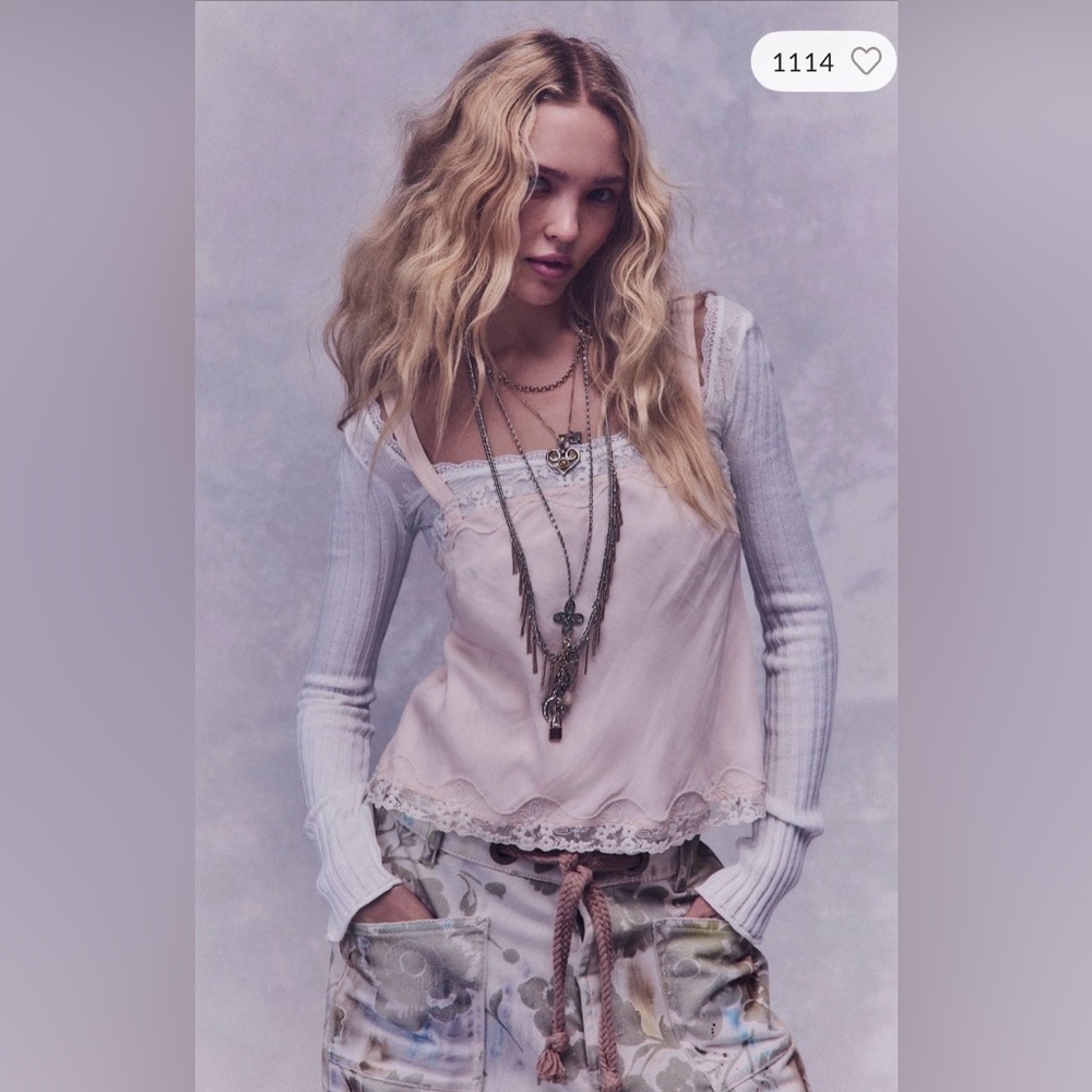 Free People| ‘By The Way’ Pointelle Long Sleeve